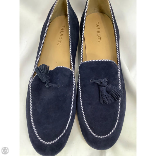 Shoes Flats By Talbots In Blue, Size: 10