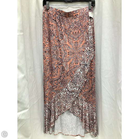 Skirt Maxi By Cato In Paisley Print, Size: Xs
