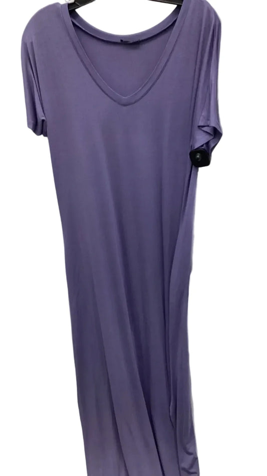 Dress Casual Maxi By Clothes Mentor In Blue, Size: M