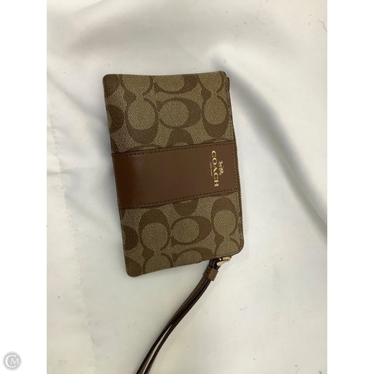 Wristlet Designer By Coach, Size: Small