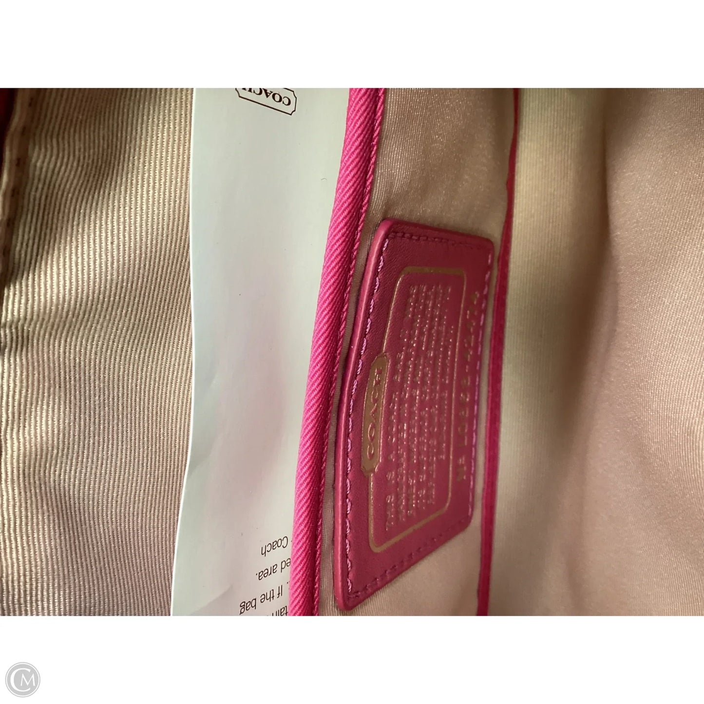 Wristlet Designer By Coach, Size: Large