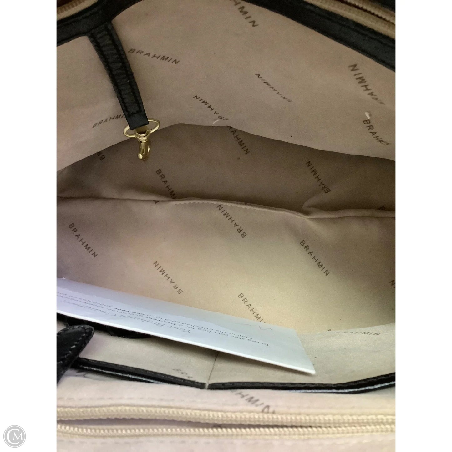Handbag Designer By Brahmin, Size: Medium