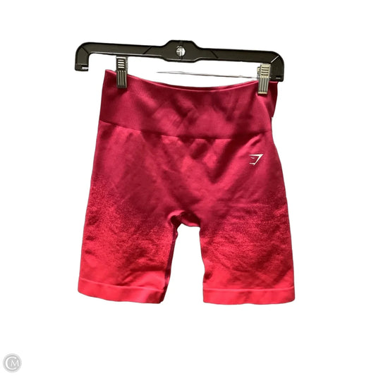Athletic Shorts By Gym Shark In Pink, Size: M