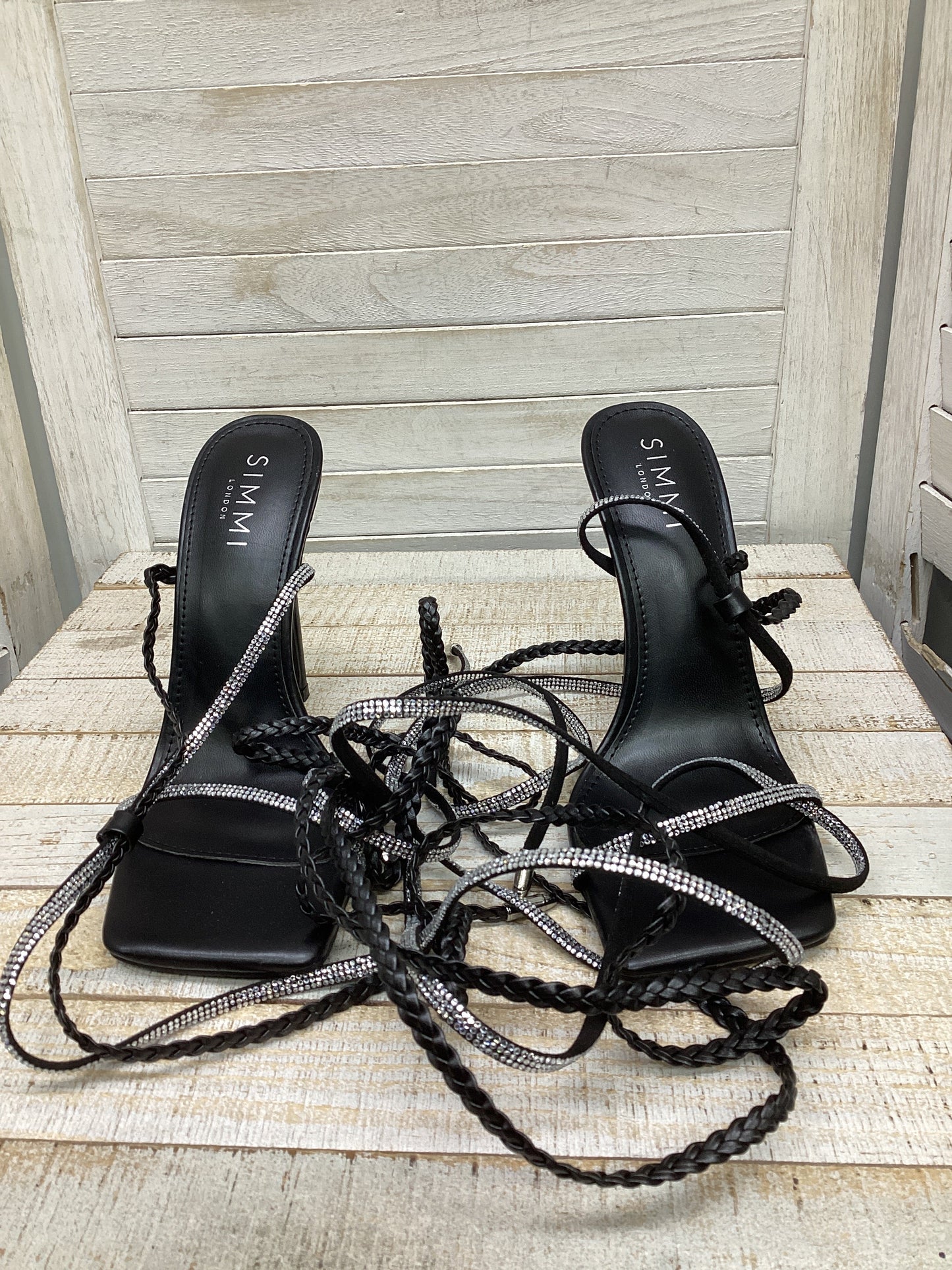 Shoes Heels Kitten By Clothes Mentor In Black, Size: 6