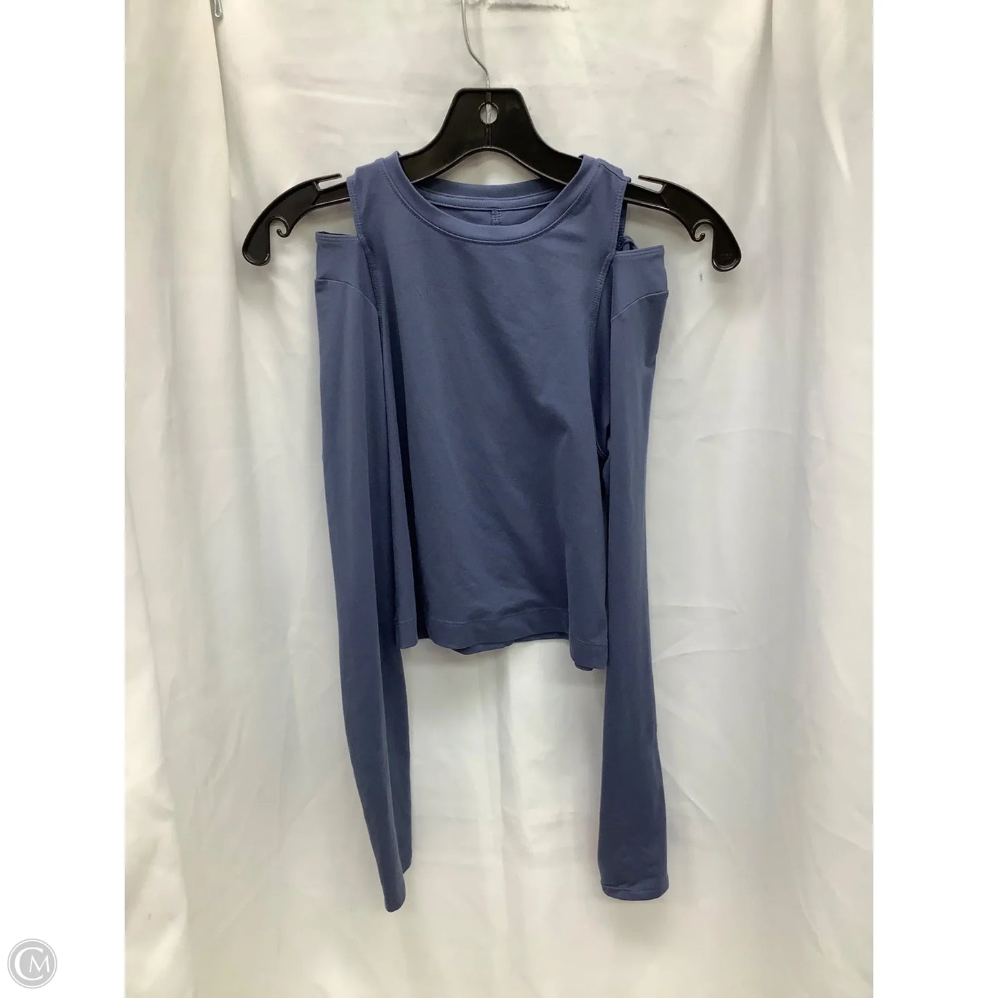Athletic Top Long Sleeve Crewneck By All In Motion In Blue, Size: Xs