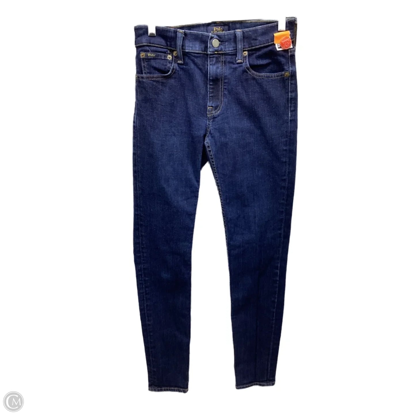 Jeans Skinny By Polo Ralph Lauren In Blue Denim, Size: 0