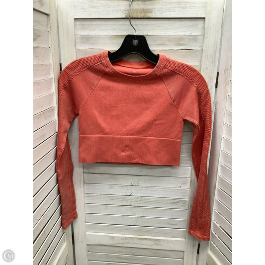 Top Long Sleeve By Aerie In Orange, Size: Xs