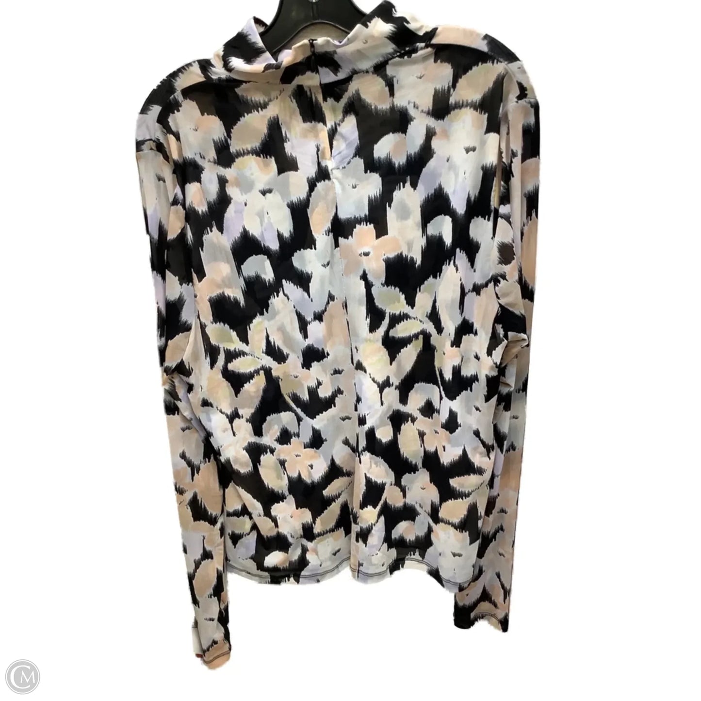 Top Long Sleeve By Cabi In Multi-colored, Size: Xl