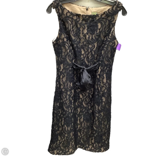 Dress Casual Midi By Taylor In Black, Size: 8