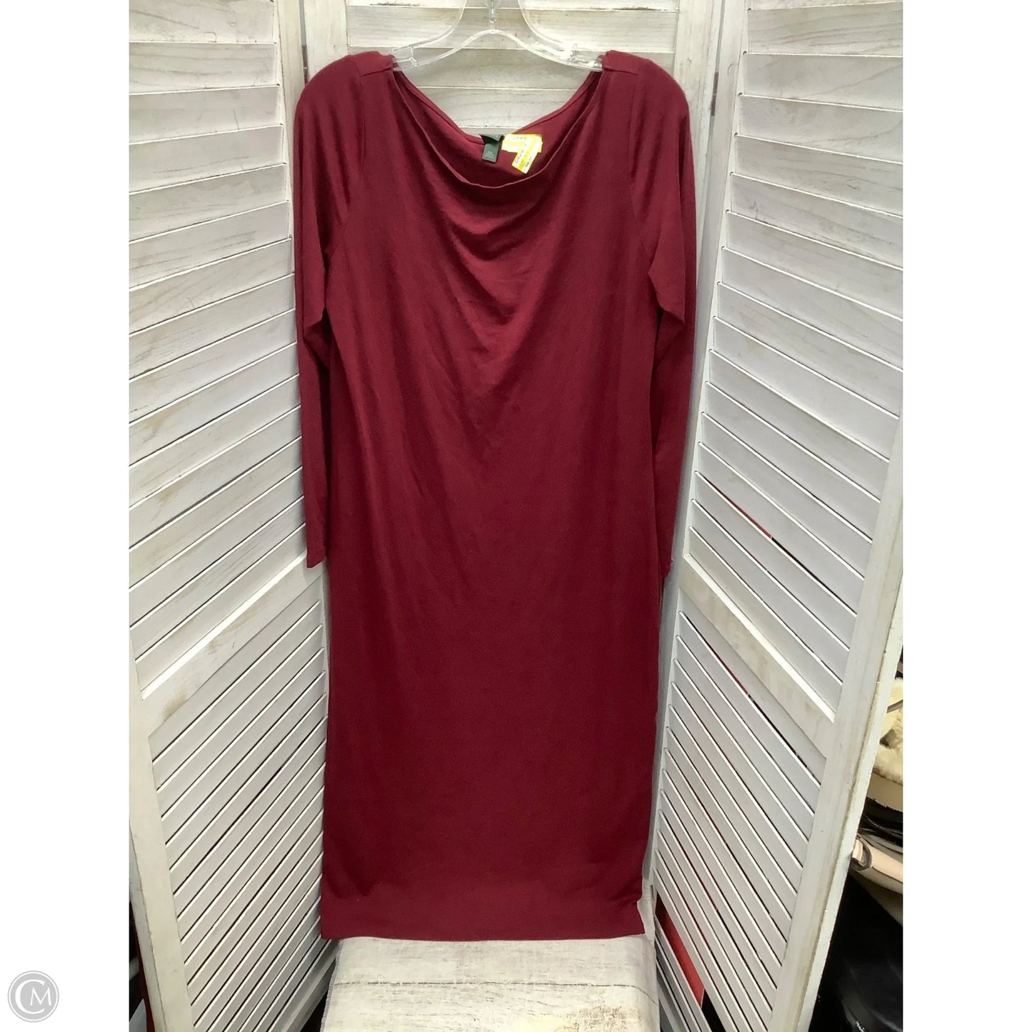 Dress Casual Maxi By Wild Fable In Red, Size: 2x