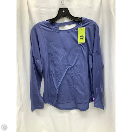 Top Long Sleeve By All In Motion In Blue, Size: Xs