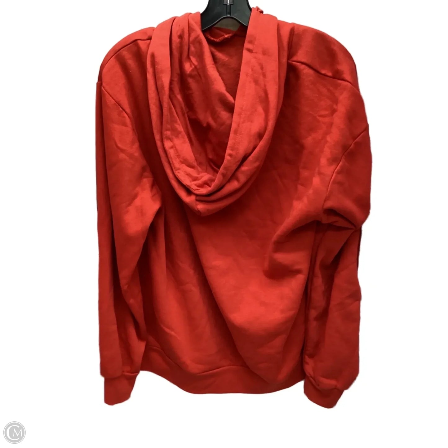 Sweatshirt Hoodie By Clothes Mentor In Red, Size: M