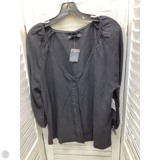 Top Long Sleeve By Sanctuary In Black, Size: L