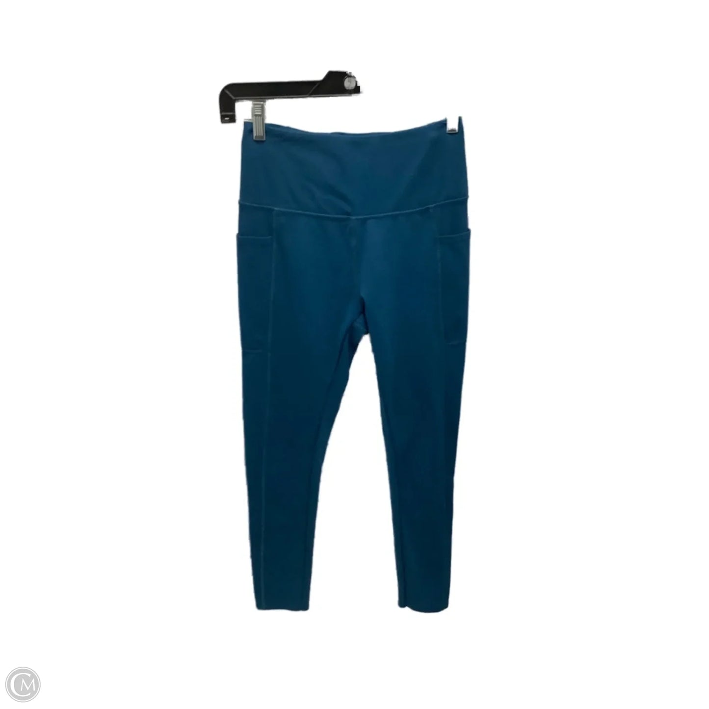 Athletic Leggings By Danskin In Blue, Size: S