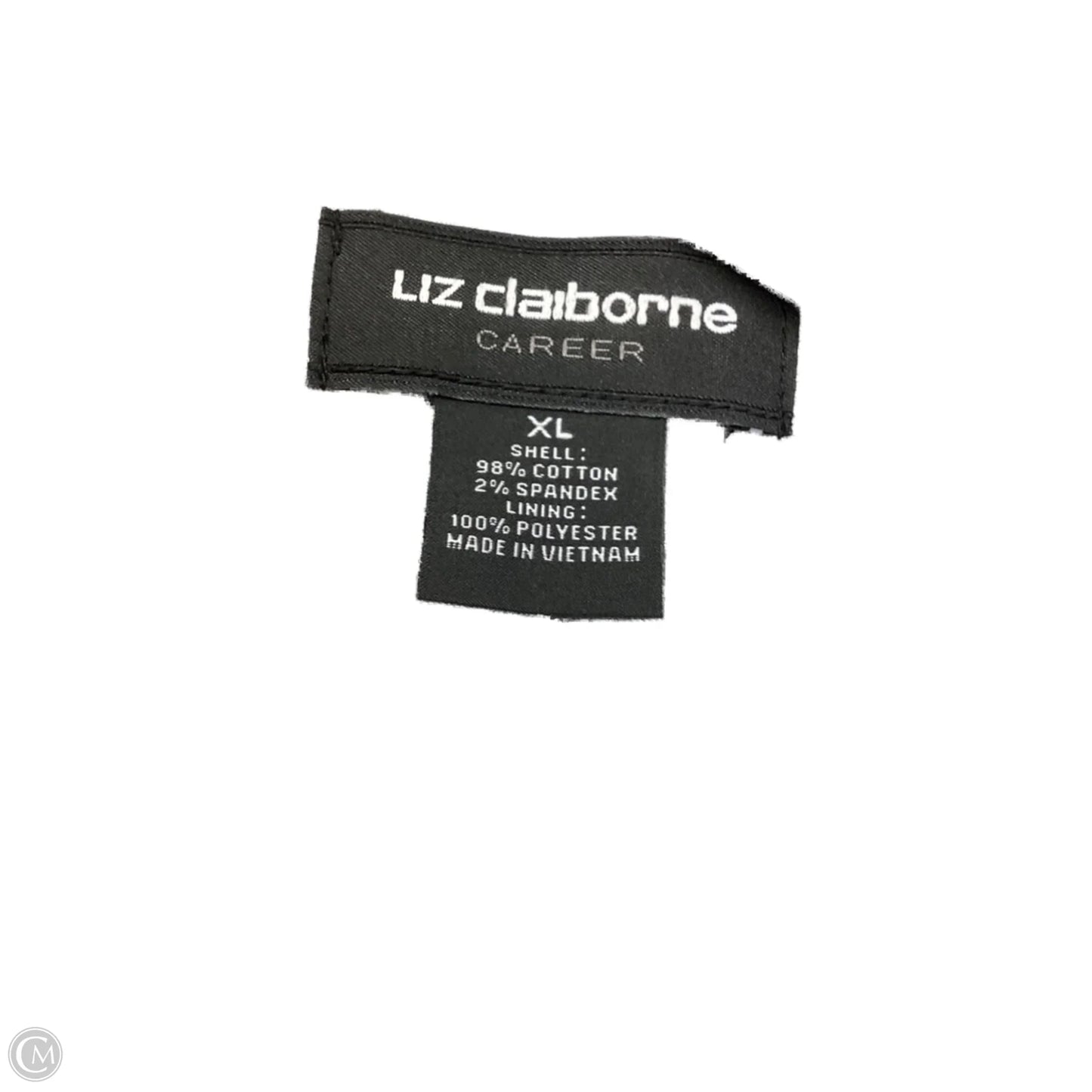 Blazer By Liz Claiborne In Grey, Size: Xl