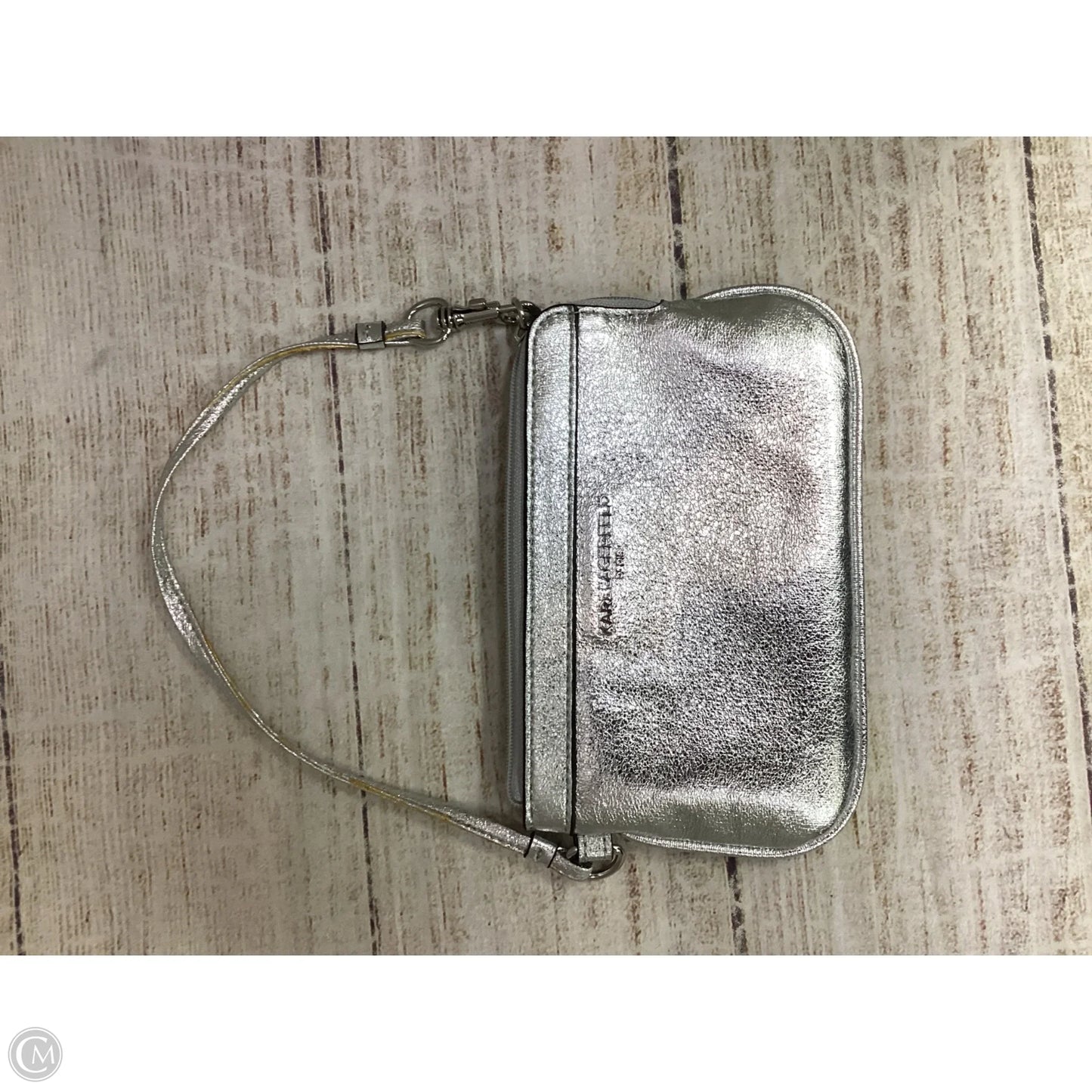 Wristlet Designer By Karl Lagerfeld, Size: Small