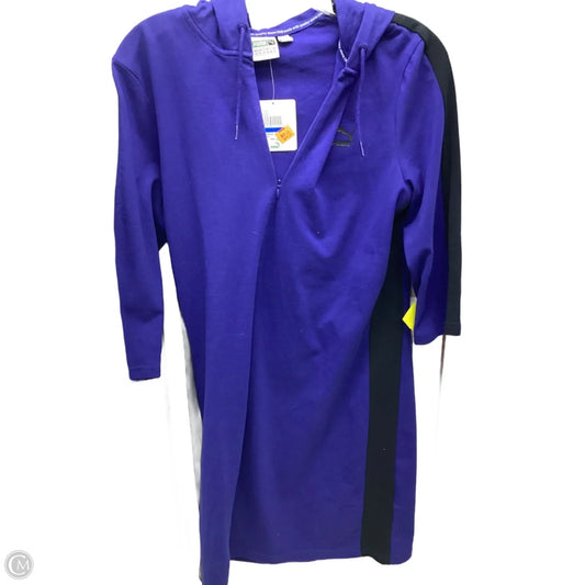 Dress Casual Midi By Puma In Black & Blue, Size: Xl