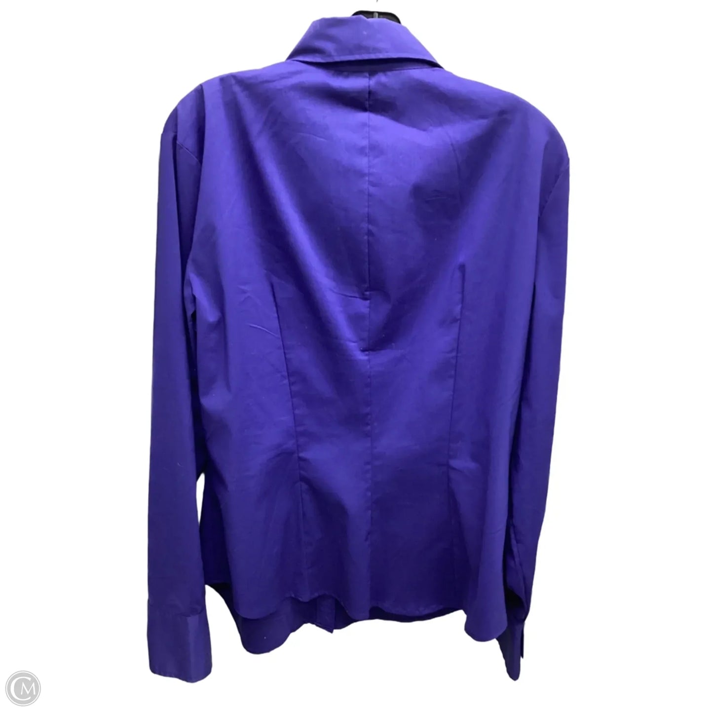 Top Long Sleeve By New York And Co In Blue, Size: Xl