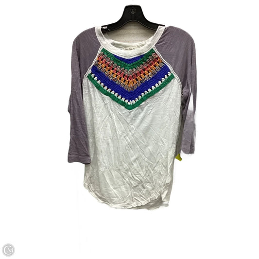 Top Long Sleeve By We The Free In Multi-colored, Size: S