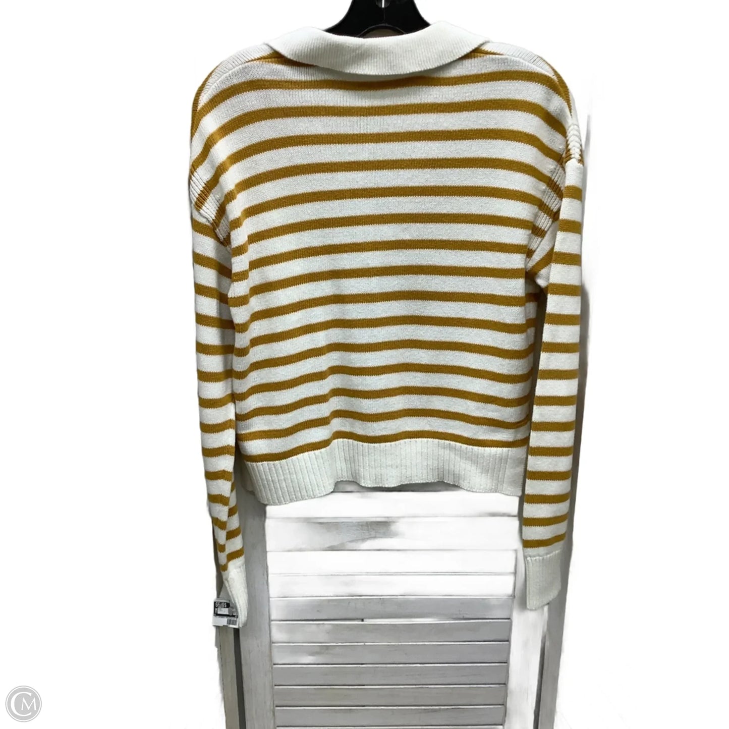 Top Long Sleeve By Gap In Striped Pattern, Size: Xs