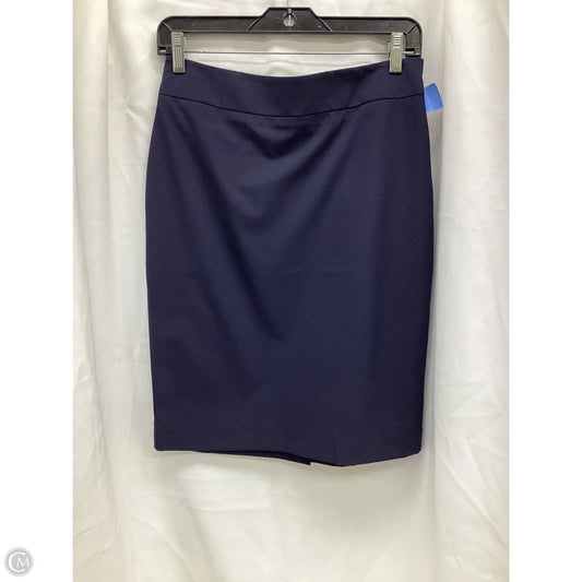 Skirt Midi By Ann Taylor In Navy, Size: 2