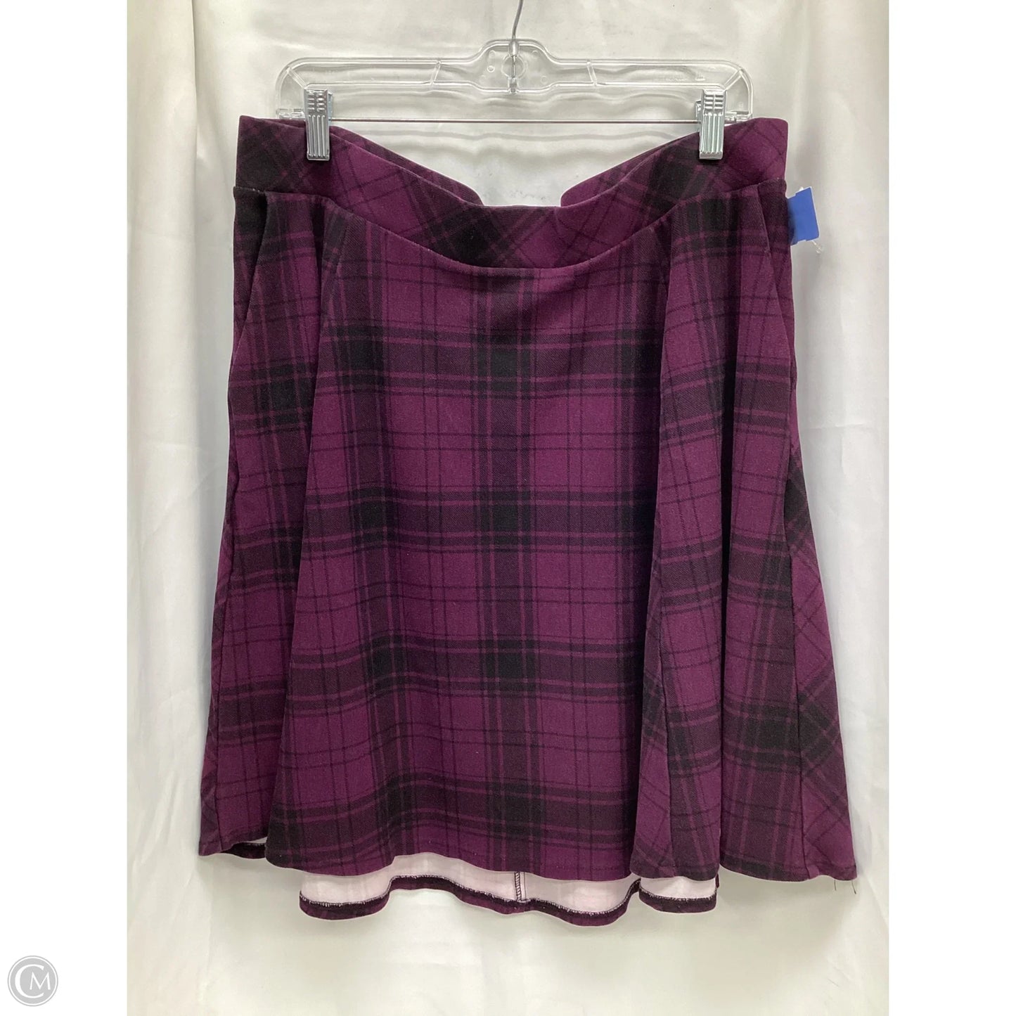 Skirt Midi By Torrid In Plaid Pattern, Size: 2x