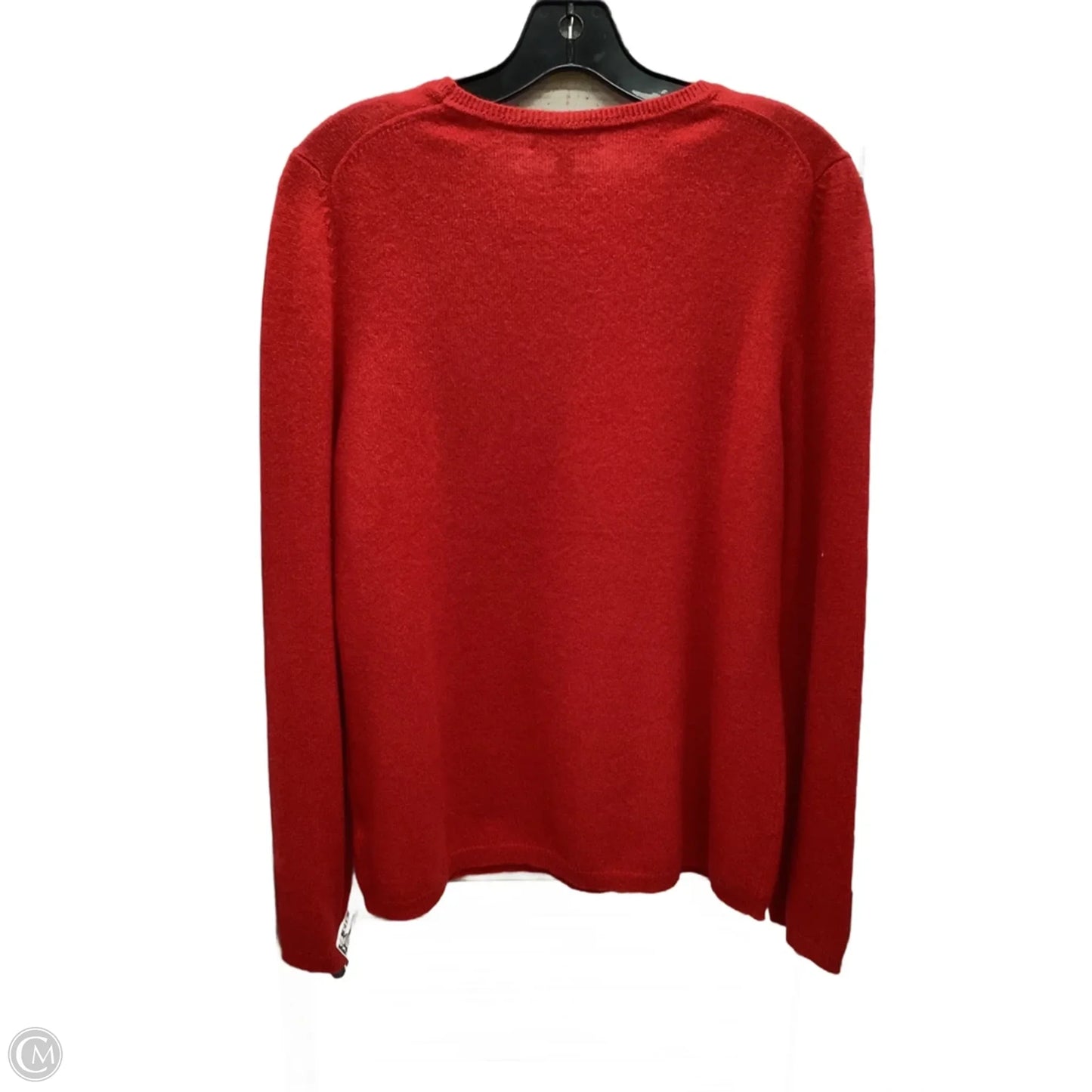 Sweater By Charter Club In Red, Size: Xl