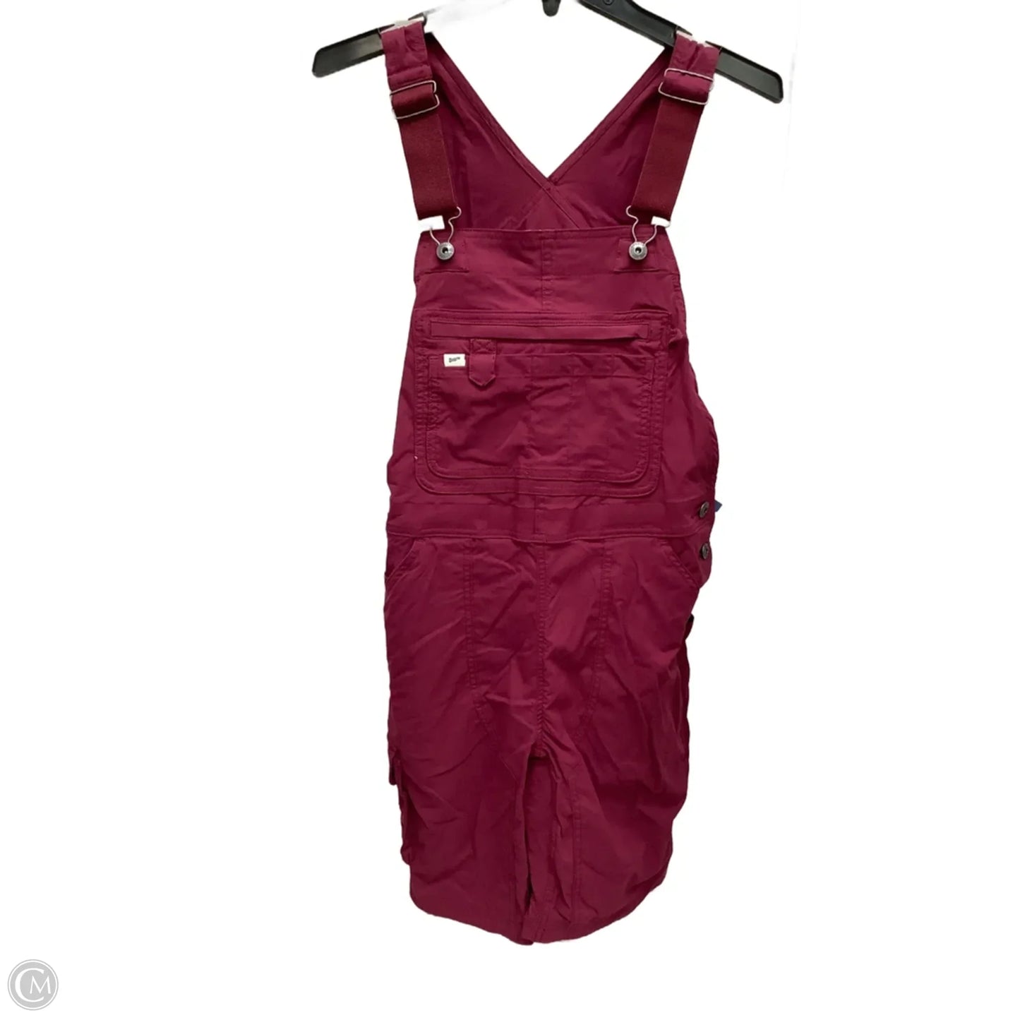 Shortalls By Duluth Trading In Maroon, Size: S