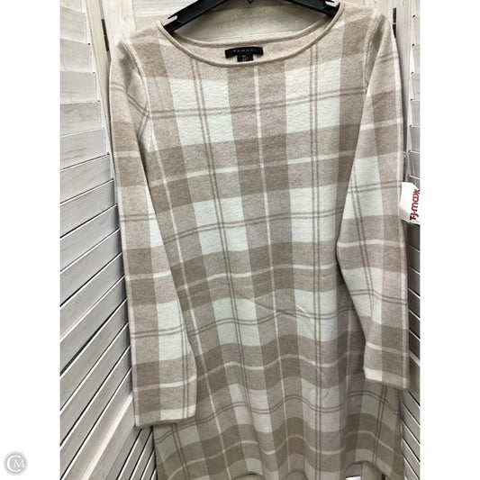 Dress Casual Midi By Tahari In Multi-colored, Size: L