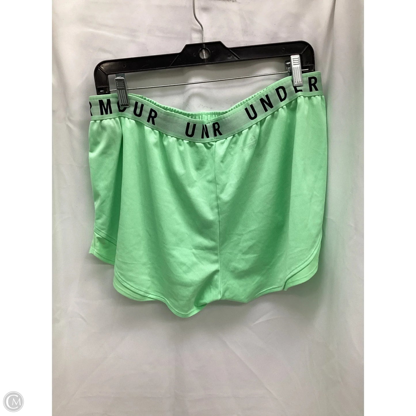 Athletic Shorts By Under Armour In Green, Size: 1x