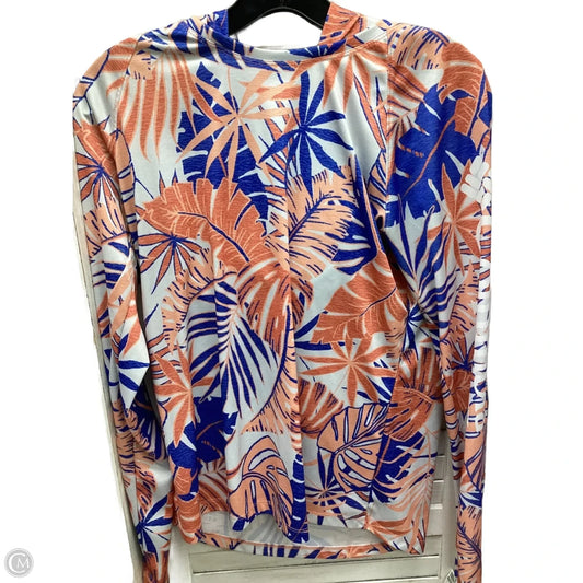 Top Long Sleeve By Columbia In Multi-colored, Size: M