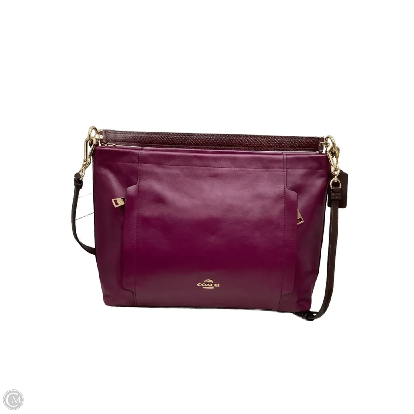 Handbag Designer By Coach, Size: Medium