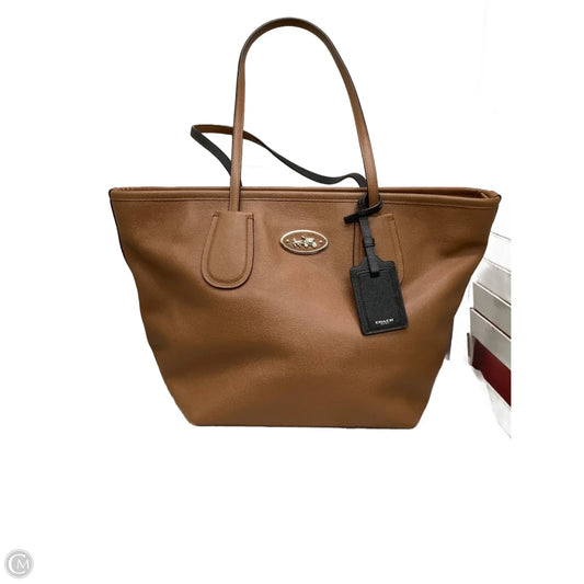 Tote Designer By Coach, Size: Large