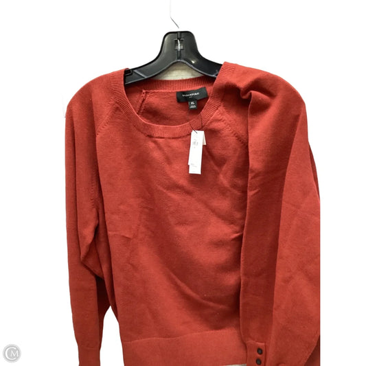 Sweater By Banana Republic In Orange, Size: Xl