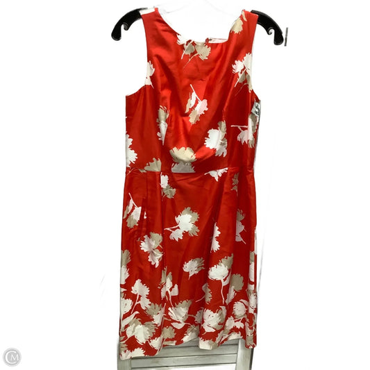 Dress Casual Midi By Anne Klein In Multi-colored, Size: 8
