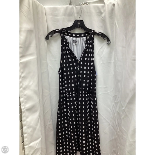 Dress Casual Midi By Mudpie In Black & White, Size: S