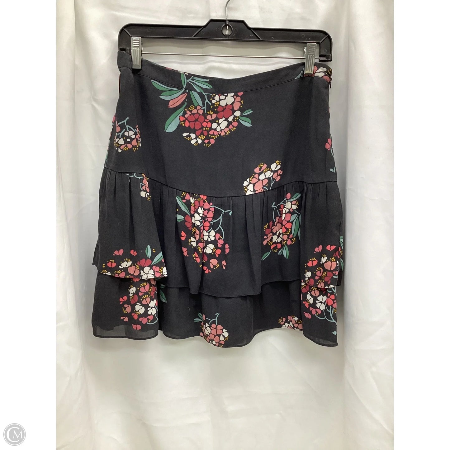 Skirt Midi By Loft In Floral Print, Size: 6