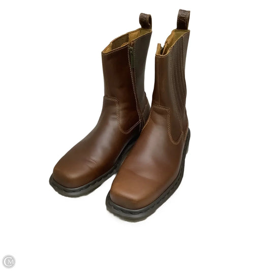 Boots Ankle Flats By Dr Martens In Brown, Size: 9