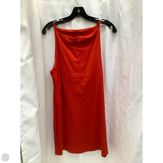 Dress Casual Midi By A New Day In Red, Size: L