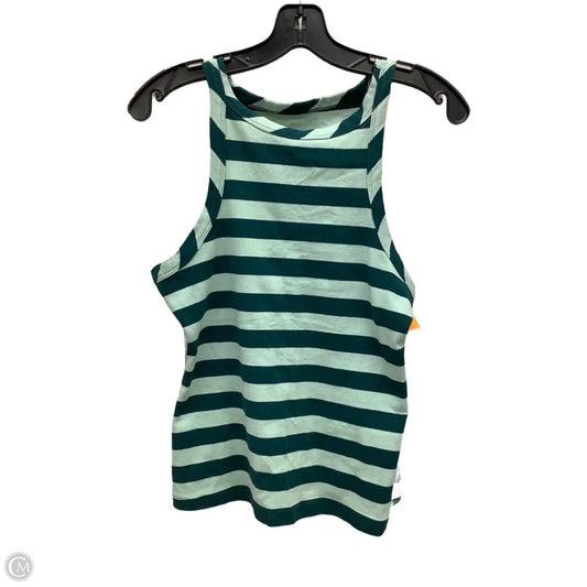 Top Sleeveless By Anthropologie In Striped Pattern, Size: Xl