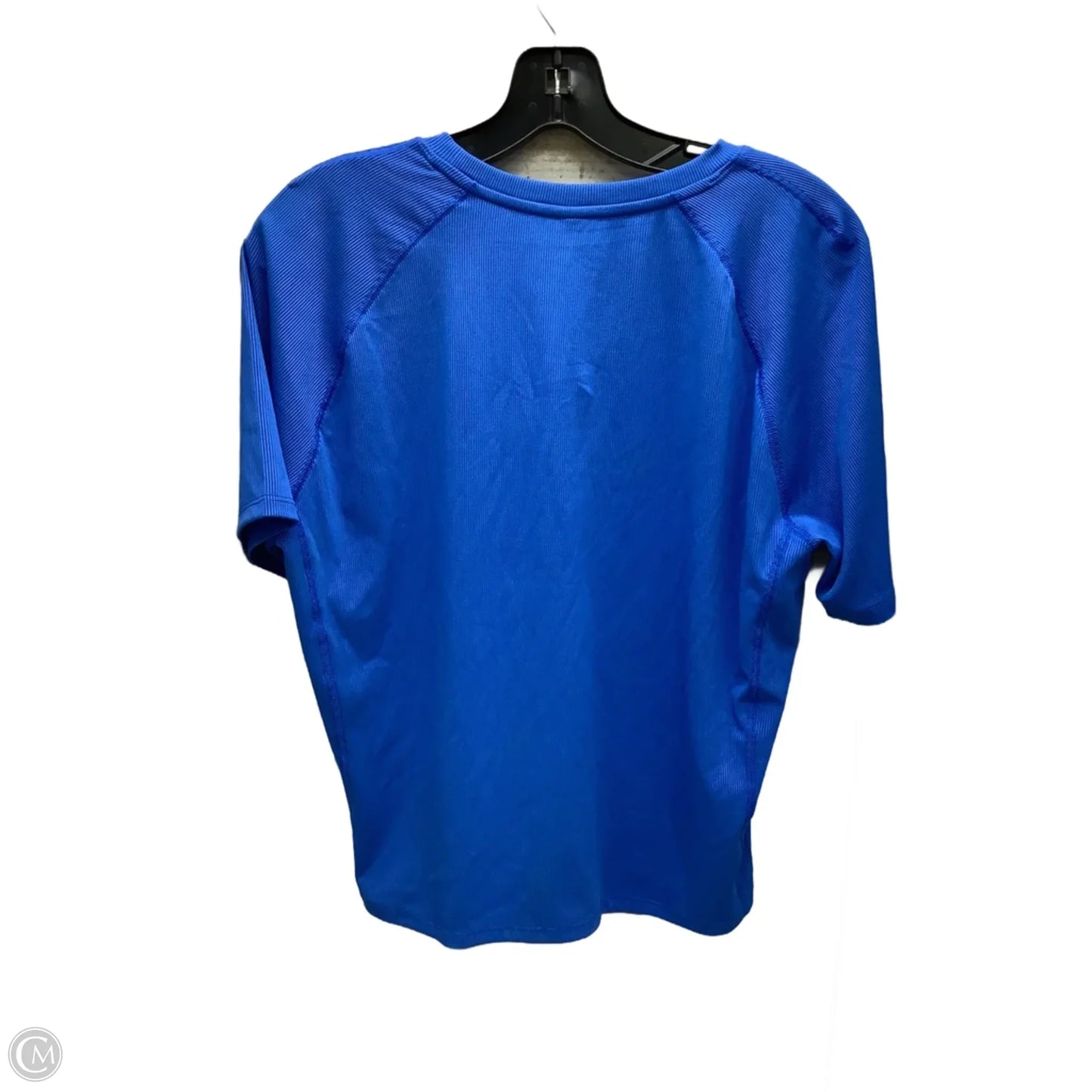 Top Short Sleeve By Clothes Mentor In Blue, Size: Xl