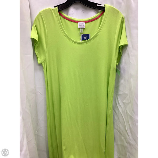 Dress Casual Midi By Cupio In Green, Size: L