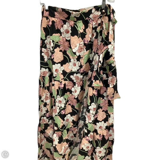 Skirt Maxi By Who What Wear In Floral Print, Size: S