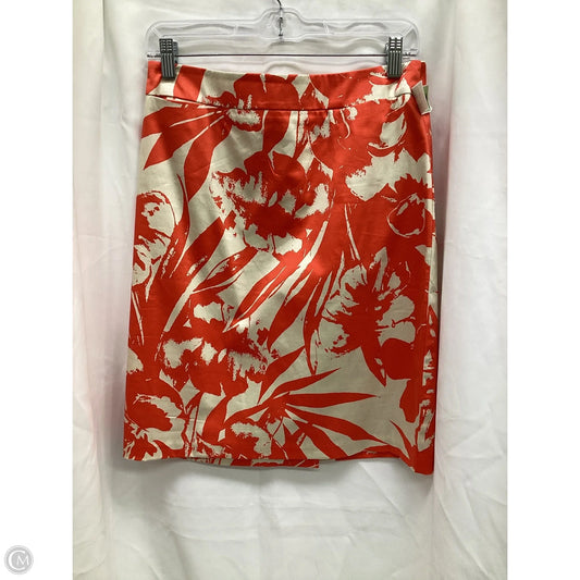 Skirt Midi By New York And Co In Multi-colored, Size: 4