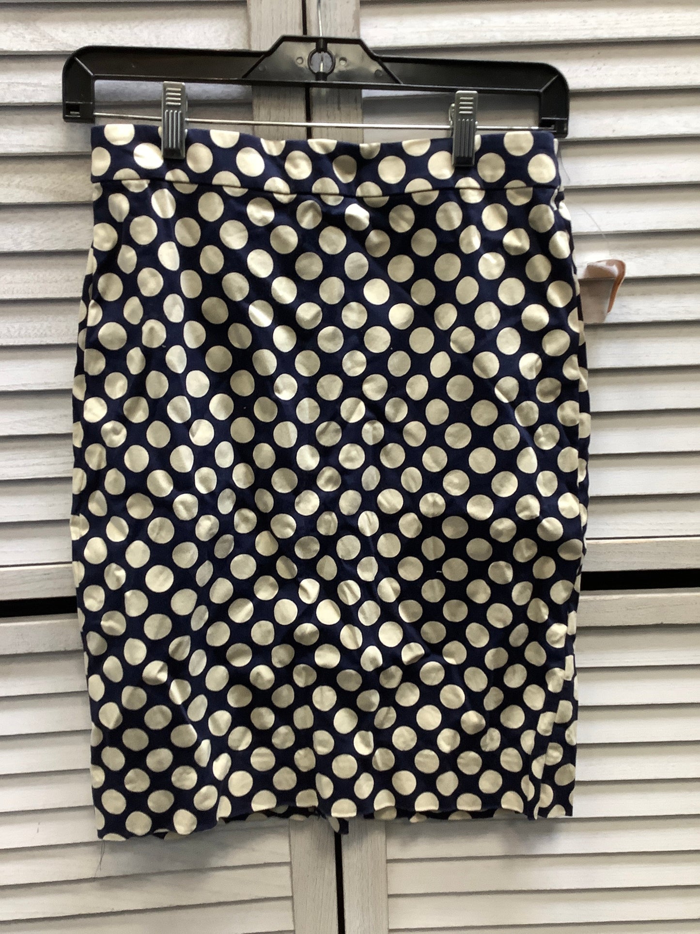 Skirt Midi By J. Crew In Polkadot Pattern, Size: 4