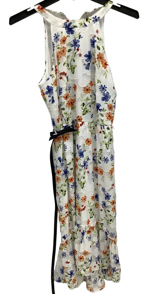 Dress Casual Midi By Elle In Floral Print, Size: S