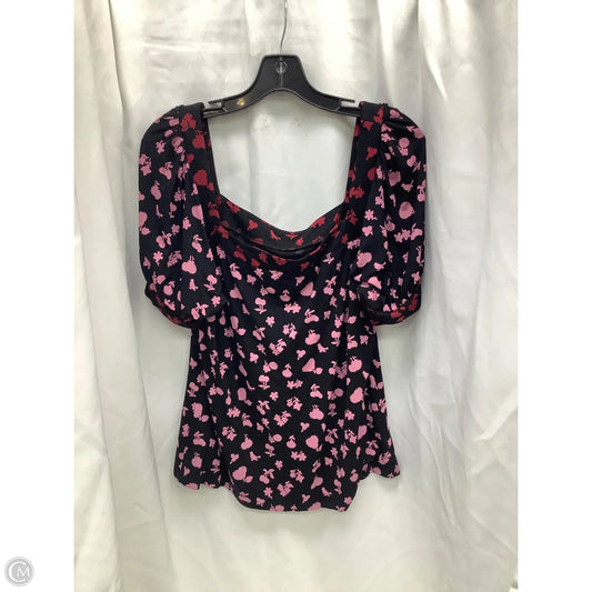 Top Short Sleeve By Boden In Multi-colored, Size: 16