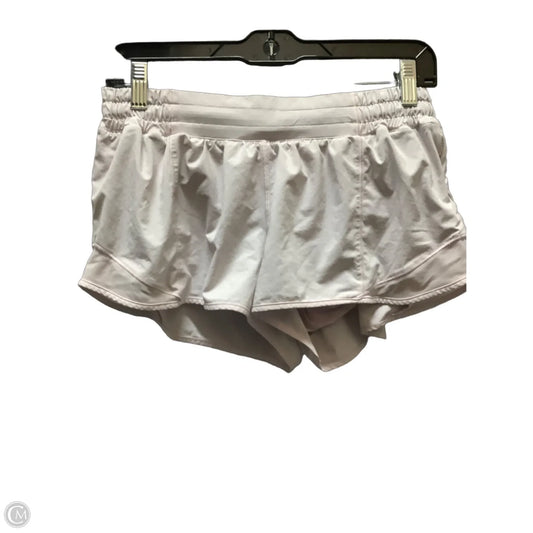 Athletic Shorts By Lululemon In Pink, Size: 10