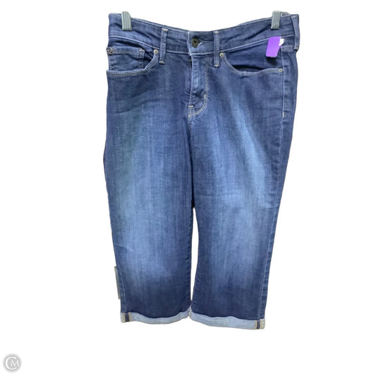 Capris By Levis In Blue Denim, Size: 4