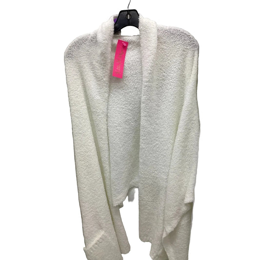 Cardigan Designer By Lilly Pulitzer In White, Size: Osfm